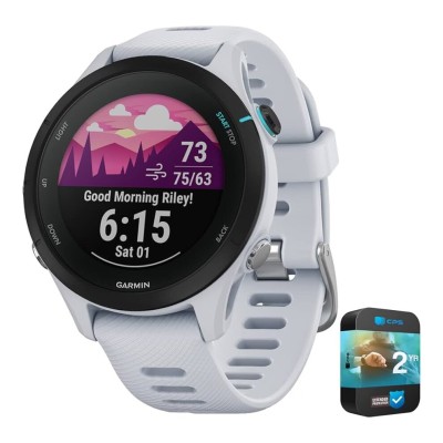 Garmin Forerunner 255 Music GPS Running Watch (Whitestone, 010-02641-31, EU/PAC) 